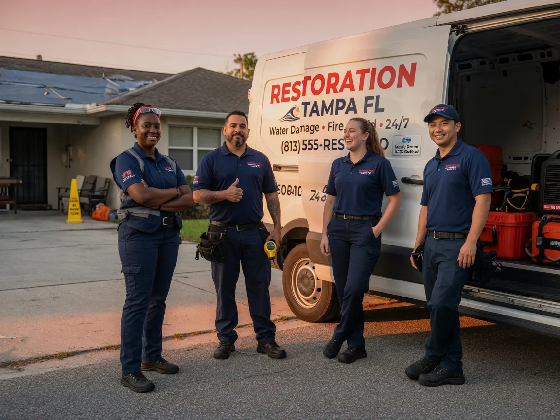 Water Damage Restoration company in Cade, LA